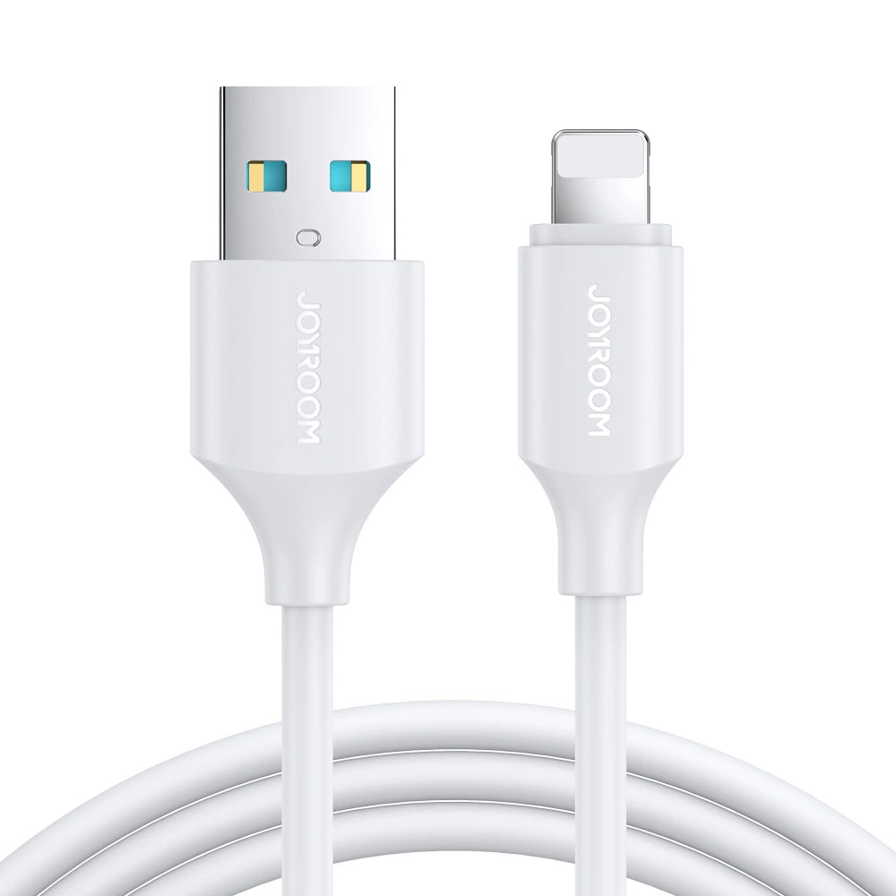 Data- och laddningskabel USB-A till Lightning Joyroom S-A9, 18W, 1m, Vit