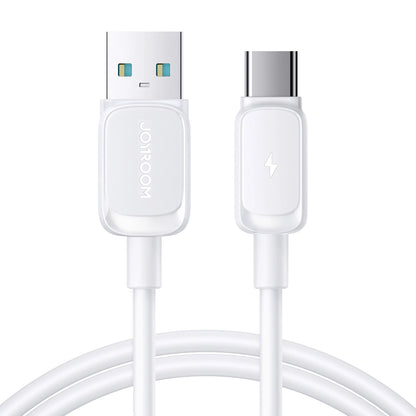 USB-A till USB-C Joyroom S-A14 data- och laddningskabel, 20W, 1.2m, Vit