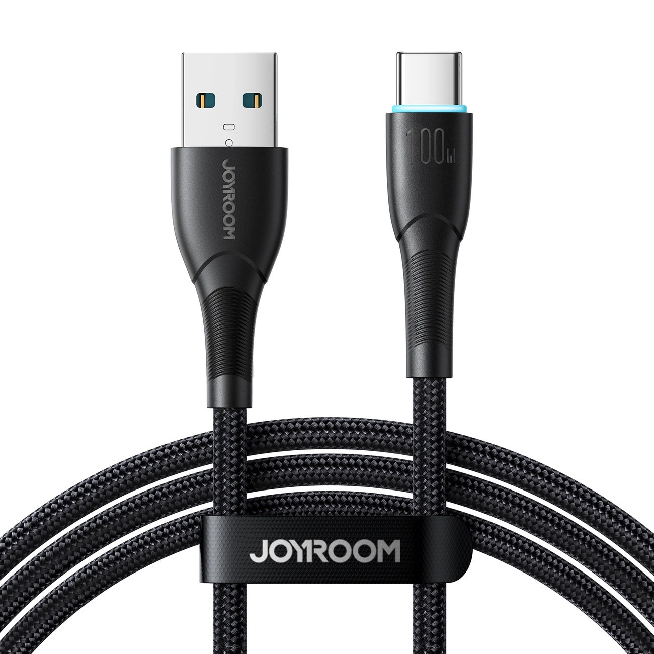 USB-A till USB-C data- och laddningskabel Joyroom S-A32, 100W, 1m, Svart