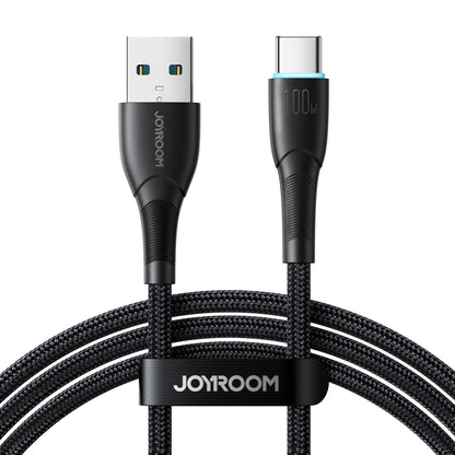USB-A till USB-C data- och laddningskabel Joyroom S-A32, 100W, 1m, Svart