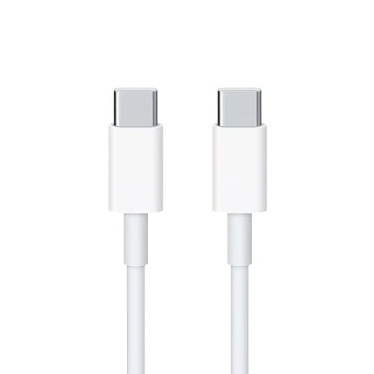 USB-C - USB-C Google data- och laddningskabel, 30W, 3m, Vit