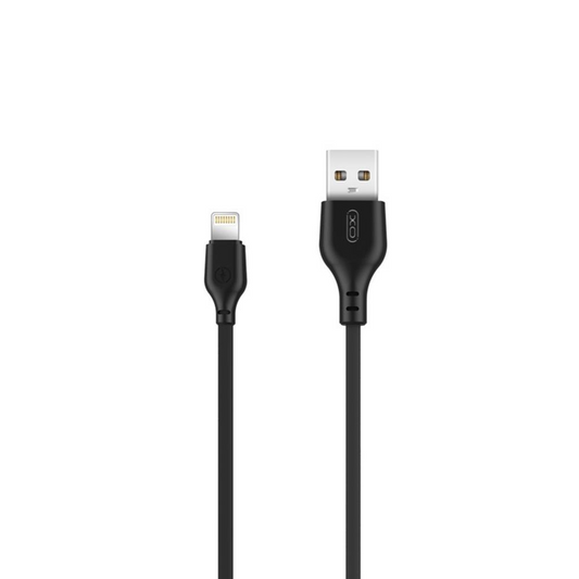 Data- och laddningskabel USB-A - Lightning XO Design NB103, 18W, 1m, Svart