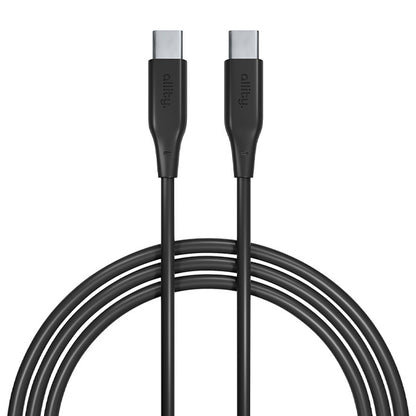 USB-C Data- och Laddningskabel - USB-C Allity. AUC-02, 100W, 2m, Svart
