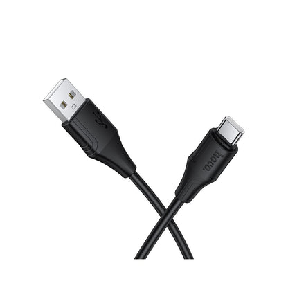 Data- och laddningskabel USB-A - USB-C HOCO X124, 18W, 1m, Svart