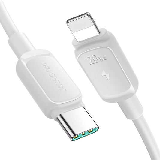 USB-C till Lightning-laddnings- och datakabel Joyroom S-A14, 30W, 1.2m, Vit
