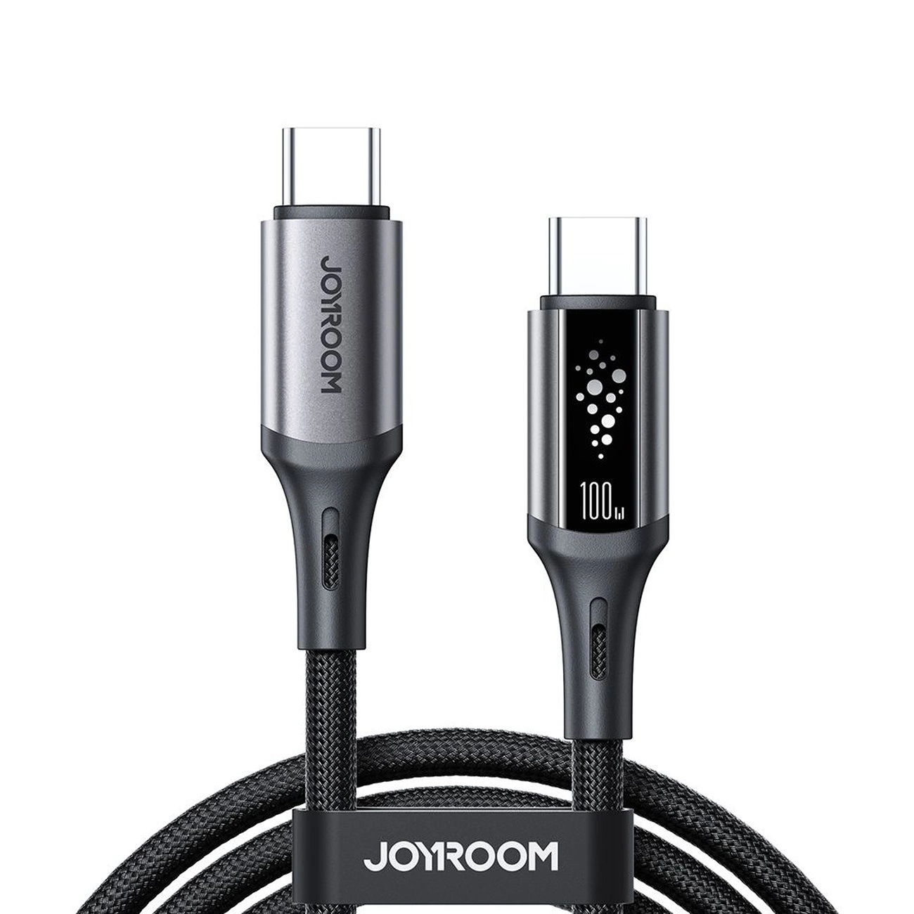 USB-C till USB-C data- och laddningskabel Joyroom S-A60 StarTalk, 100W, 1.2m, Svart