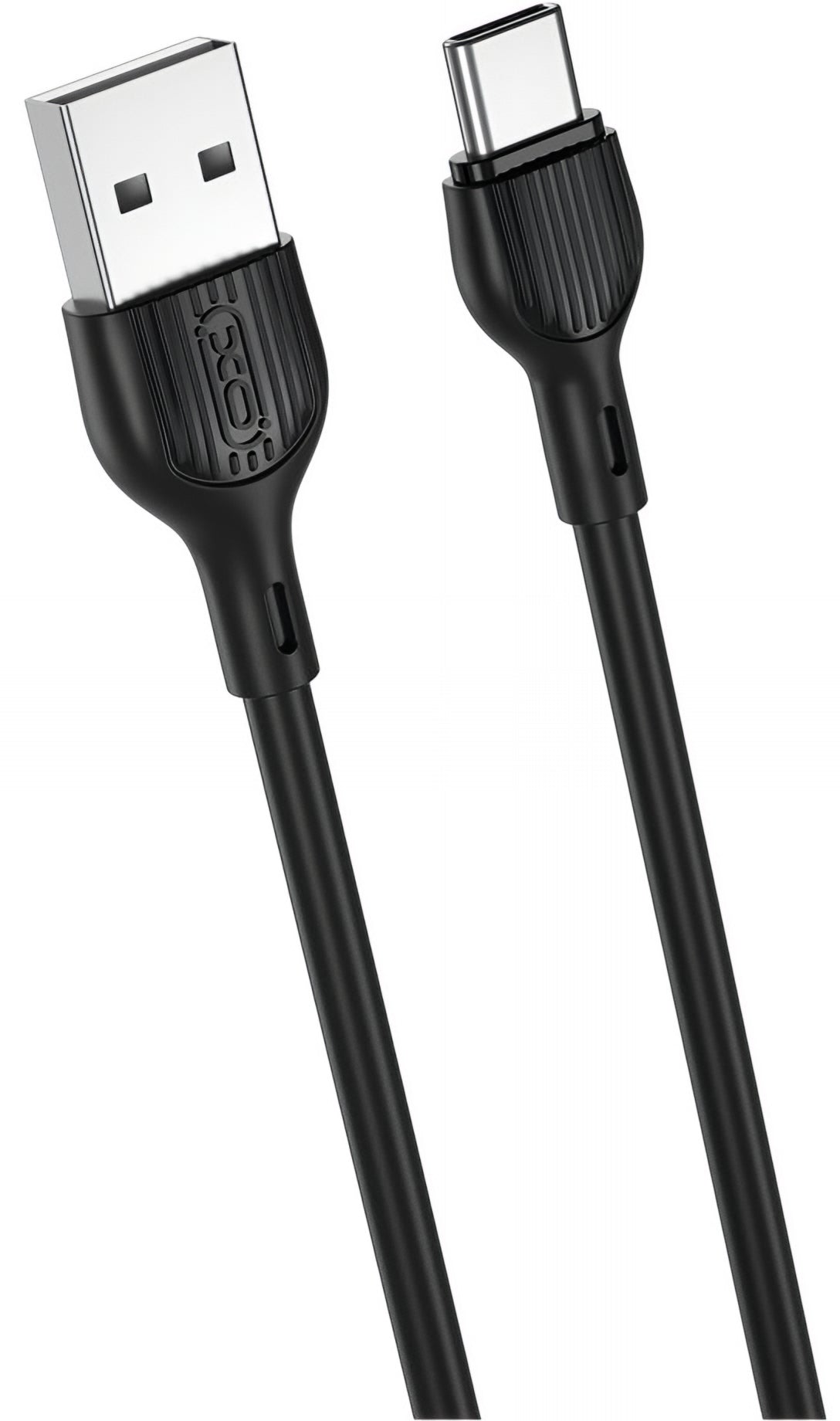 USB-A till USB-C data- och laddningskabel XO Design NB200, 10W, 1m, Svart