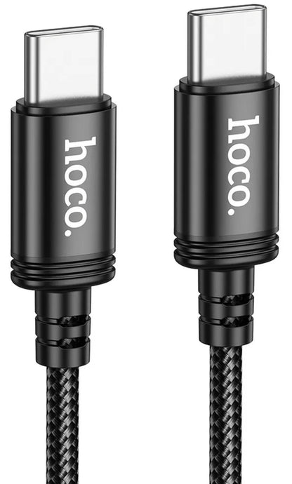 USB-C till USB-C Data- och Laddningskabel HOCO X91, 60W, 3m, Svart