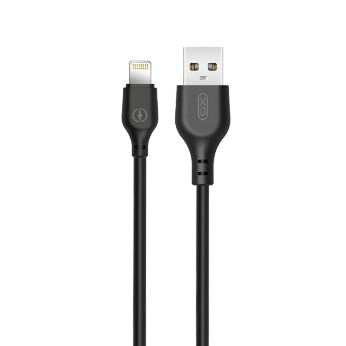Data- och laddningskabel USB-A - Lightning XO Design NB103, 18W, 2m, Svart