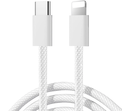 USB-C till Lightning Data- och Laddningskabel Joyroom S-A45, 30W, 1m, Vit