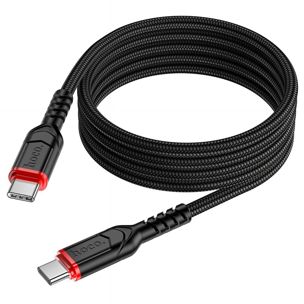 USB-C Data- och Laddningskabel - USB-C HOCO X59 Victory, 60W, 1m, Svart