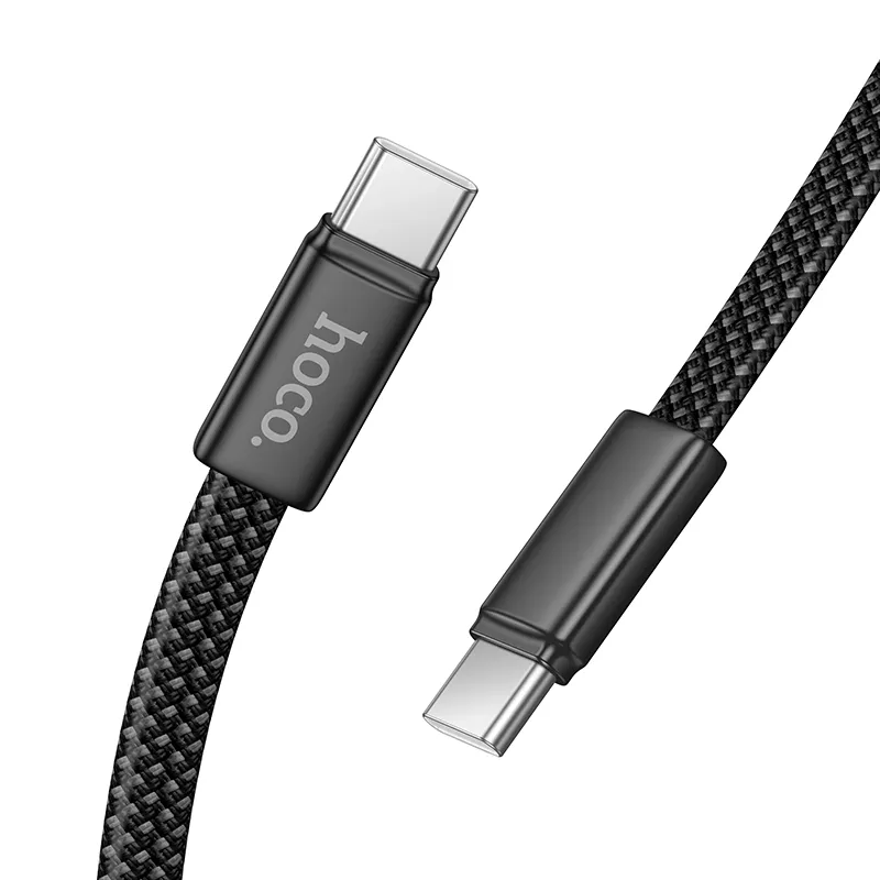 USB-C Data- och Laddningskabel - USB-C HOCO X125, 60W, 1m, Svart