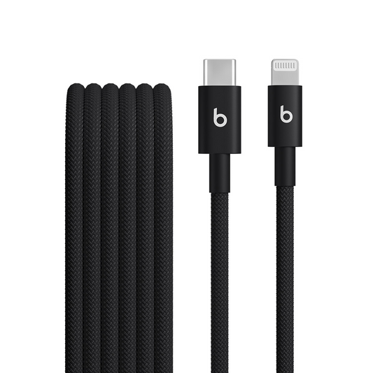 USB-C - Lightning Beats data- och laddningskabel, 1.5m, Svart MDGK4ZM/A