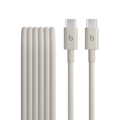 USB-C till USB-C Beats data- och laddningskabel, 1.5m, Beige MDGD4ZM/A