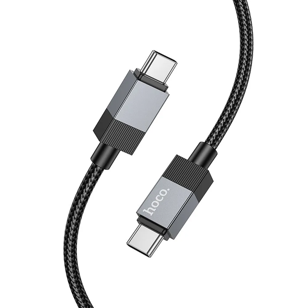 USB-C Data- och Laddningskabel - USB-C HOCO X110, 60W, 1m, Svart