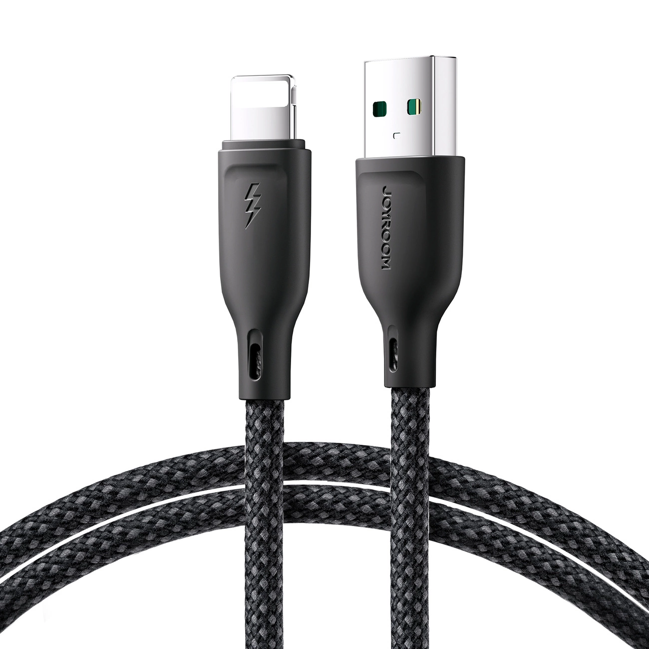 USB-A till Lightning data- och laddningskabel Joyroom S-A34, 18W, 1m, svart
