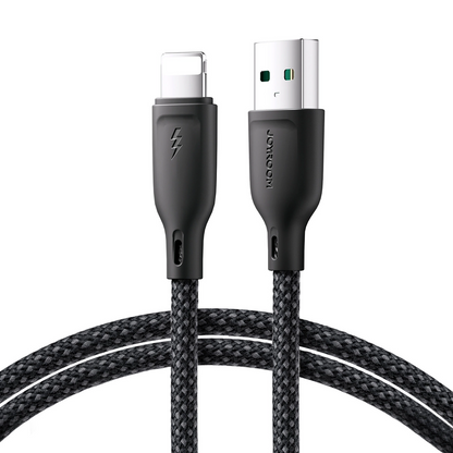 USB-A till Lightning data- och laddningskabel Joyroom S-A34, 18W, 1m, svart
