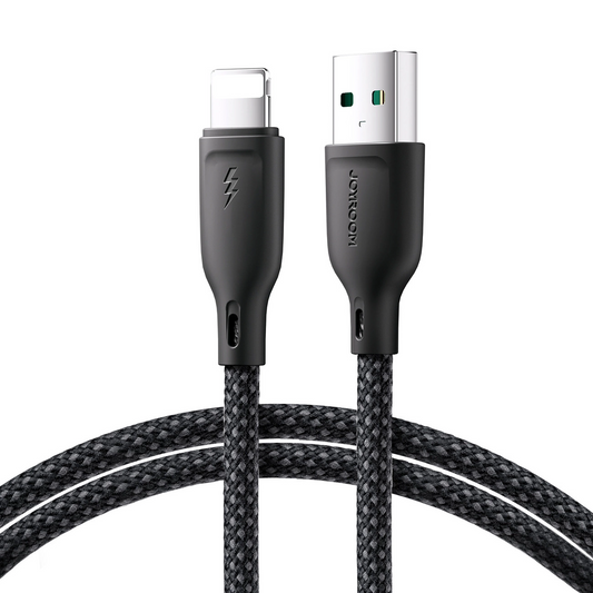 USB-A till Lightning data- och laddningskabel Joyroom S-A34, 18W, 1m, svart