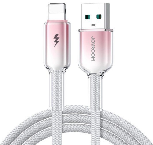 USB-A till Lightning data- och laddningskabel Joyroom S-A42, 18W, 1,2m, vit