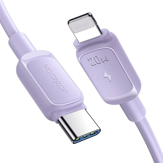 USB-C till Lightning data- och laddningskabel Joyroom S-A14, 20W, 1,2m, Lila