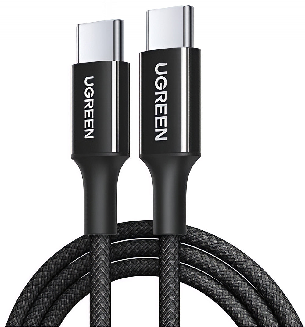 USB-C Data- och Laddningskabel - USB-C UGREEN L502, 100W, 2m, Svart