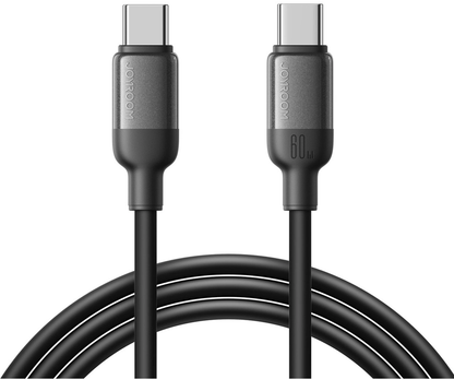 USB-C Data- och Laddningskabel - USB-C Joyroom S-A62 Lively, 60W, 1,2m, Svart
