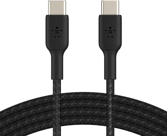 USB-C Data- och laddningskabel - USB-C Belkin BoostCharge Pro, 60W, 2m, Svart CAB004bt2MBK