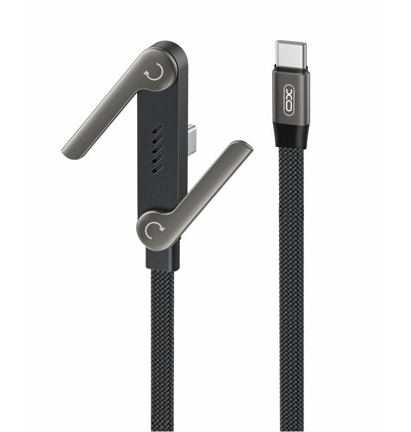 USB-C Data- och Laddningskabel - USB-C XO Design NB-Q311, 240W, 1,5m, Svart