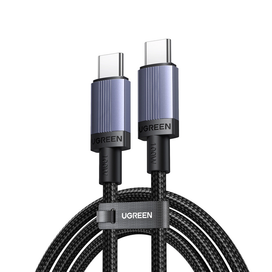 USB-C Data- och laddningskabel - USB-C UGREEN, 100W, 3m, Svart
