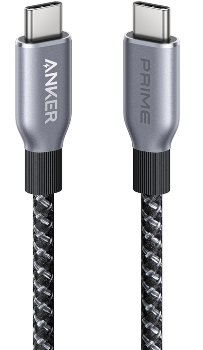 Anker Prime USB-C till USB-C data- och laddningskabel, 240 W, 0,9 m, svart A88E2011