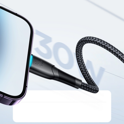 USB-C - Lightning Laddnings- och Datakabel Joyroom S-A32, 30W, 1m, Svart