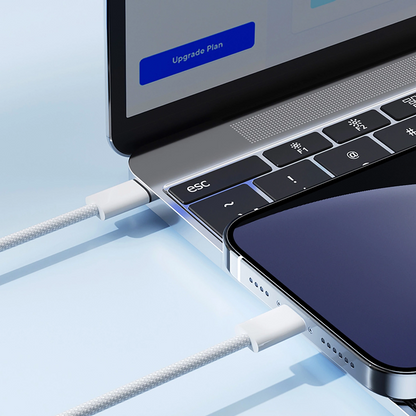 USB-C till Lightning Data- och Laddningskabel Joyroom S-A45, 30W, 1m, Vit