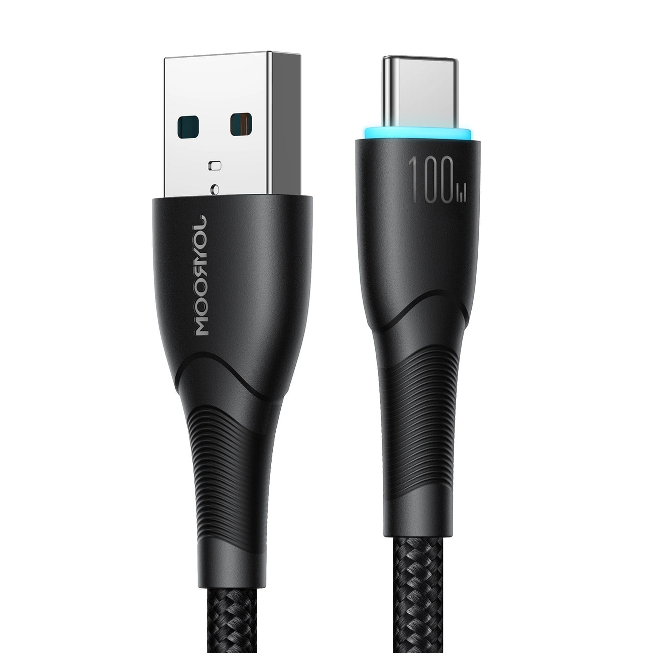 USB-A till USB-C data- och laddningskabel Joyroom S-A32, 100W, 1m, Svart