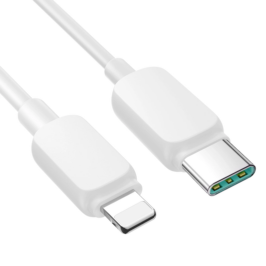 USB-C till Lightning-laddnings- och datakabel Joyroom S-A14, 30W, 1.2m, Vit