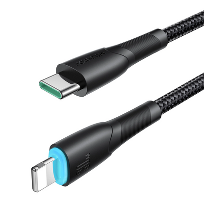 USB-C - Lightning Laddnings- och Datakabel Joyroom S-A32, 30W, 1m, Svart
