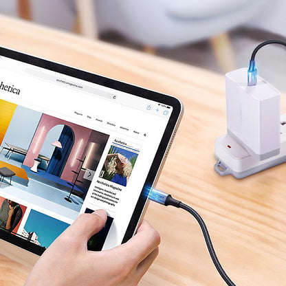 USB-C Data- och Laddningskabel - USB-C UGREEN US316, 100W, 2m, Grå