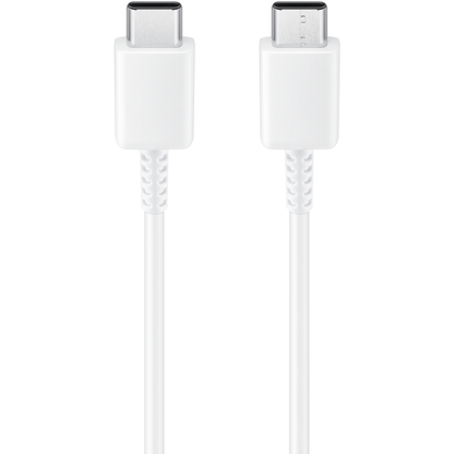 USB-C - USB-C Data- och laddningskabel Samsung EP-DN980BWE, 25W, 1m, Vit GH39-02115A