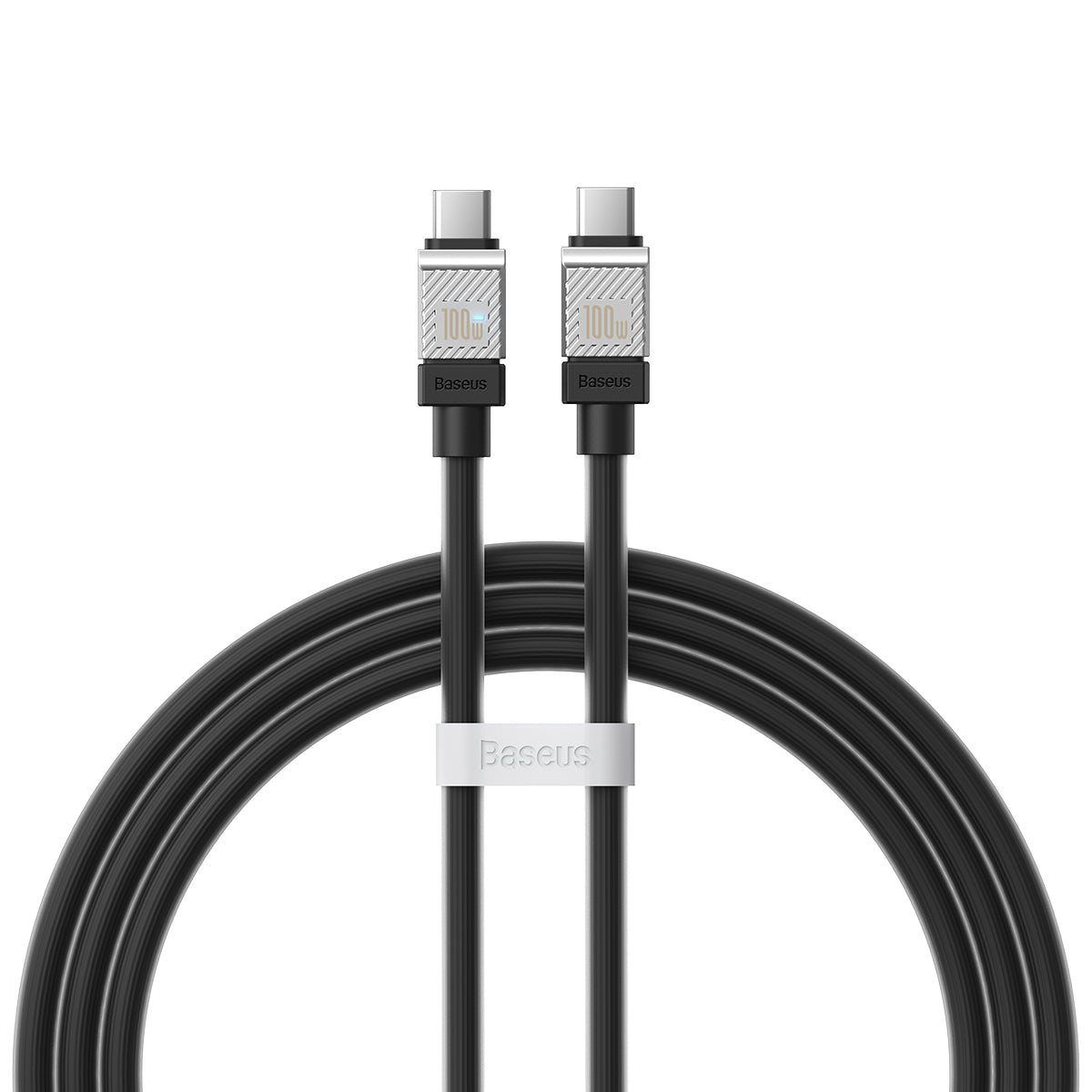 USB-C till USB-C Data- och Laddningskabel Baseus CoolPlay, 100W, 1m, Svart CAKW000201