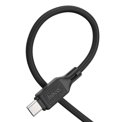 Data- och laddningskabel USB-A - microUSB HOCO X90, 18W, 1m, Svart 