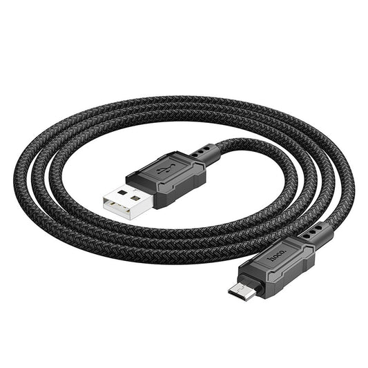 USB-A - microUSB data- och laddningskabel HOCO Leader X94, 18W, 1m, Svart