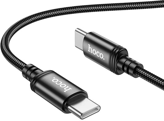USB-C till USB-C Data- och Laddningskabel HOCO X89, 60W, 2m, Svart