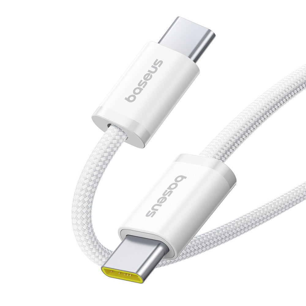 Data- och laddningskabel USB-C - USB-C Baseus Dynamic 4 Series, 100W, 2m, Vit P10381400211-01