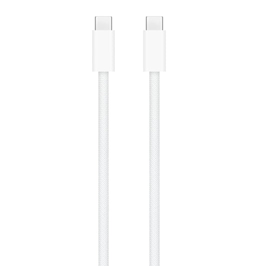 Data- och laddningskabel USB-C - USB-C Apple A2795, 60W, 1m, Vit, Swap MW493ZM/A