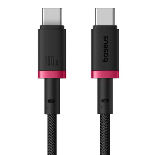 USB-C Data- och Laddningskabel - USB-C Baseus Dura Series, 100W, 1m, Röd P10377803U01-01