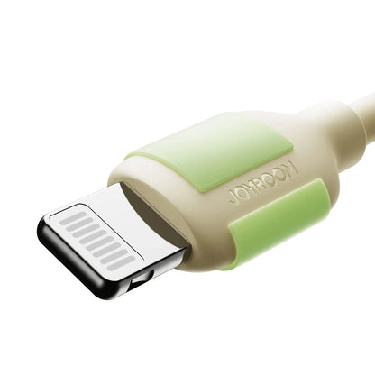 Data- och laddningskabel USB-C till Lightning Joyroom S-A53, 30W, 2m, Beige