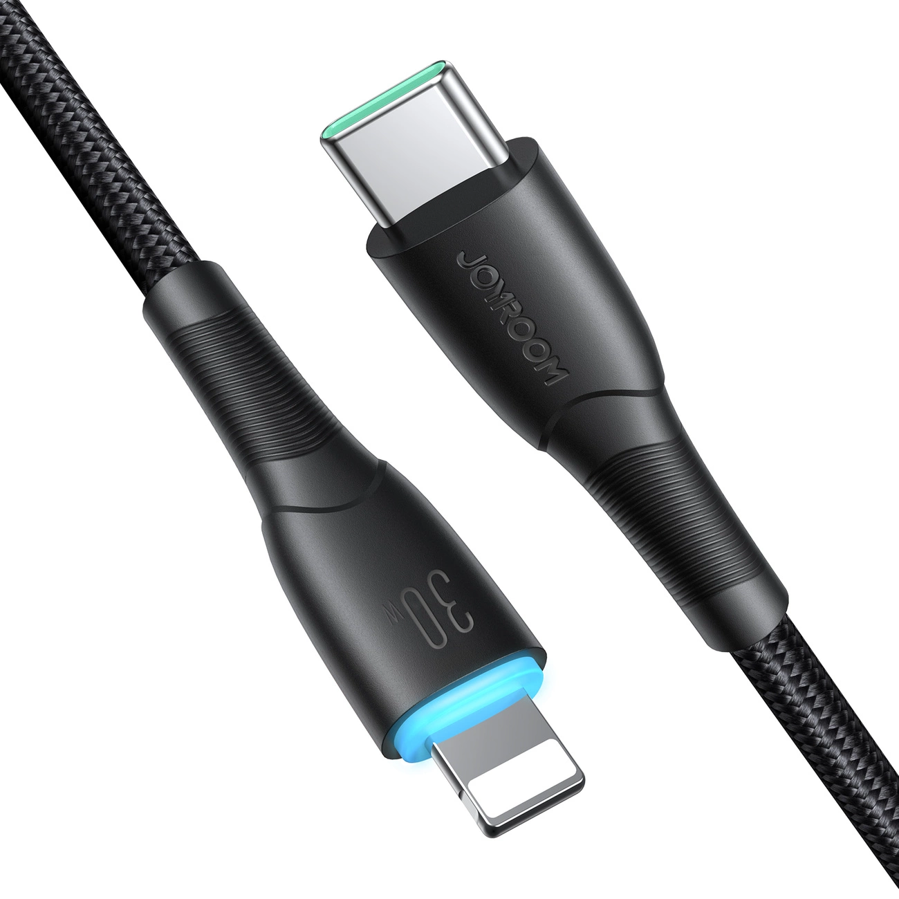 USB-C - Lightning Laddnings- och Datakabel Joyroom S-A32, 30W, 1m, Svart