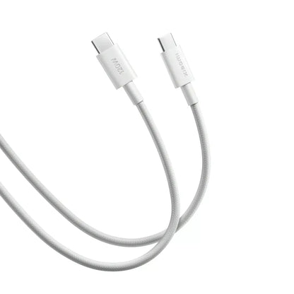 USB-C - USB-C Xiaomi Data- och Laddningskabel, 120W, 1m, Vit BHR087KGL