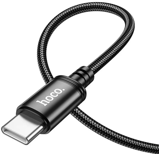 USB-C till USB-C Data- och Laddningskabel HOCO X91, 60W, 3m, Svart