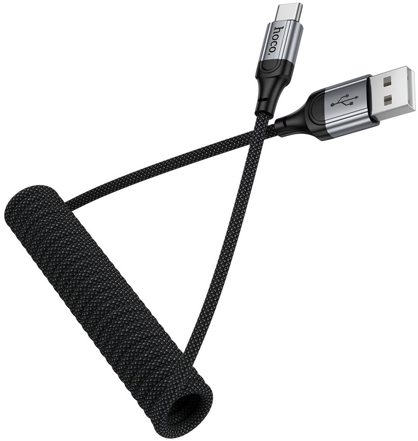 USB-A till USB-C Data- och Laddningskabel HOCO X121, 18W, 1.5m, Svart