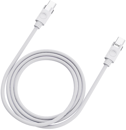 USB-C Data and Charging Cable - USB-C Orico CDX, 60W, 1m, White